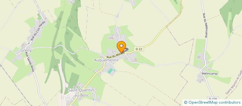 localisation de l'entreprise SCI OBJECTIF VIDEO  PETIT-CAUX