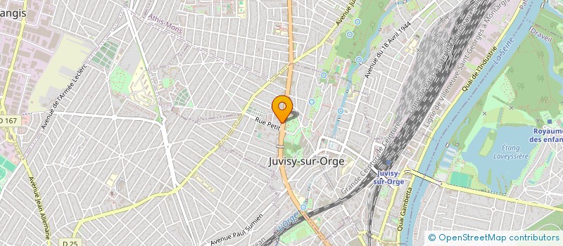 localisation de l'entreprise SCI OBSERVATOIRE à JUVISY-SUR-ORGE