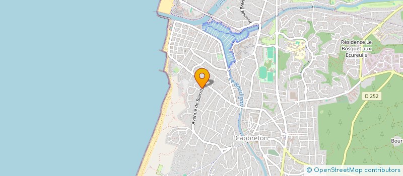 localisation de l'entreprise SCI OBSOLETTE à CAPBRETON