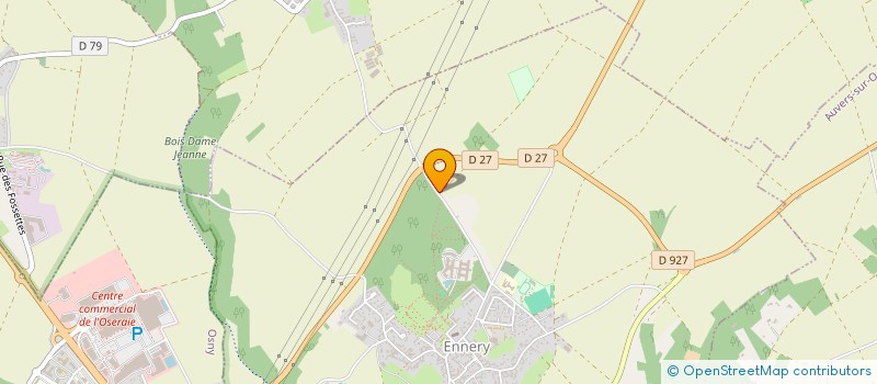 localisation de l'entreprise SCI OBV - VILLERSEXEL  PERTUIS