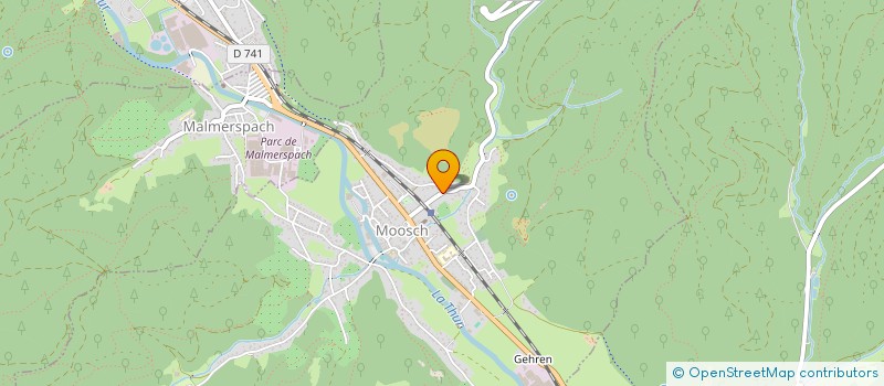 localisation de l'entreprise SCI OBWASY  MOOSCH