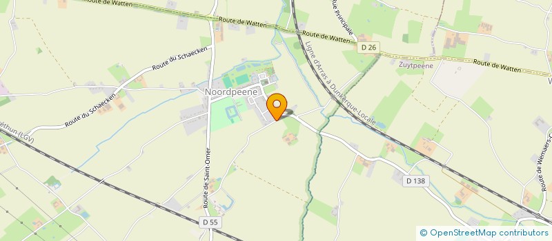 localisation de l'entreprise SCI OCAVACLEL  NOORDPEENE