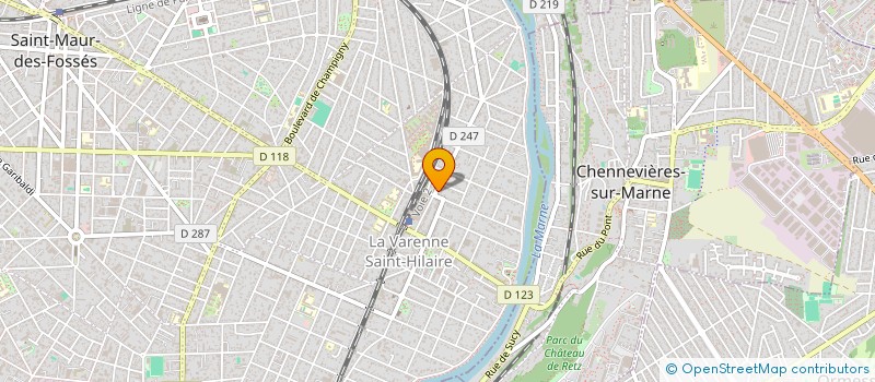 localisation de l'entreprise SCI OCC à SAINT-MAUR-DES-FOSSES