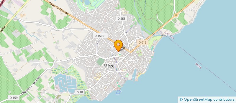 localisation de l'entreprise SCI OCCI HOME  MEZE