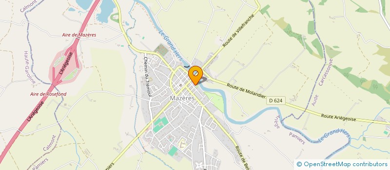 localisation de l'entreprise SCI OCCITANIA DREAM à MAZERES