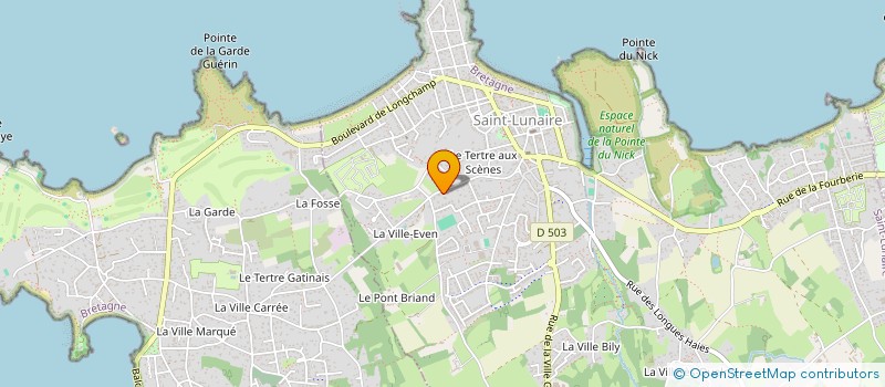localisation de l'entreprise SCI OCEAMAX  SAINT-LUNAIRE