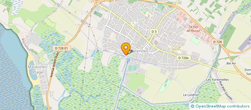 localisation de l'entreprise SCI OCEAN IMMOBILIER  MARENNES-HIERS-BROUAGE