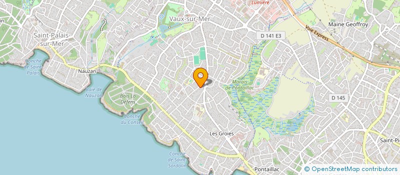 localisation de l'entreprise SCI OCEAN8  VAUX-SUR-MER