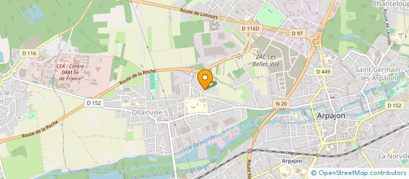 localisation de l'entreprise SCI OCEANALEX  OLLAINVILLE