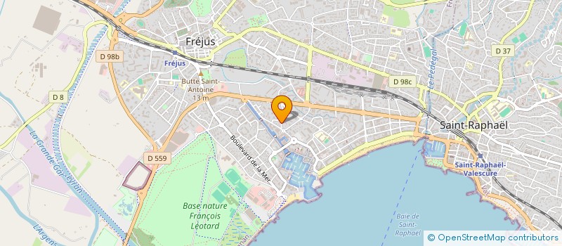 localisation de l'entreprise SCI OCEANE à FREJUS