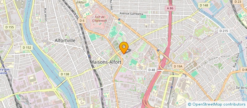 localisation de l'entreprise SCI OCEANE à MAISONS-ALFORT