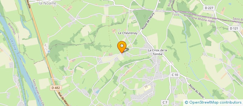 localisation de l'entreprise SCI OCEANE  SAINT-NIZIER-SOUS-CHARLIEU