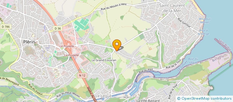 localisation de l'entreprise SCI OCEANE  PLERIN