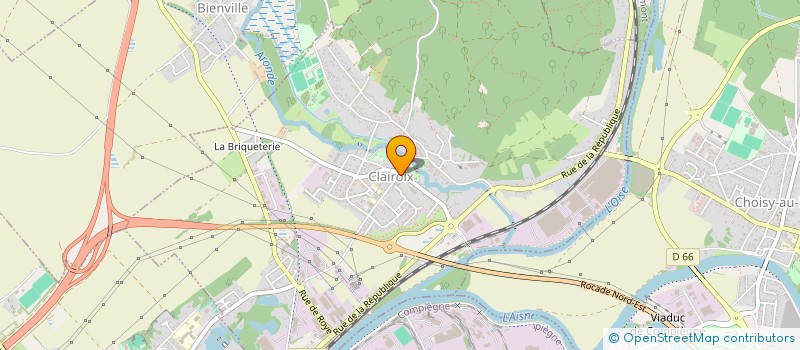 localisation de l'entreprise SCI OCEANE CLB  CLAIROIX