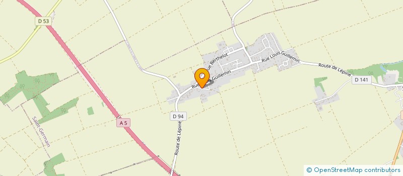 localisation de l'entreprise SCI OCEANE-LUCIE  SAINT-GERMAIN