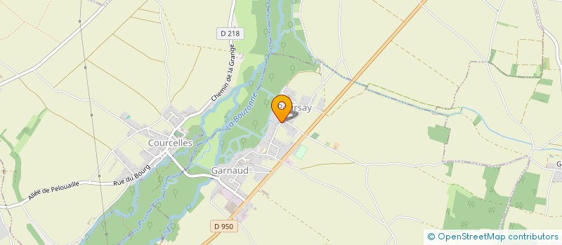 localisation de l'entreprise SCI OCEANIE VUE MER  POURSAY-GARNAUD