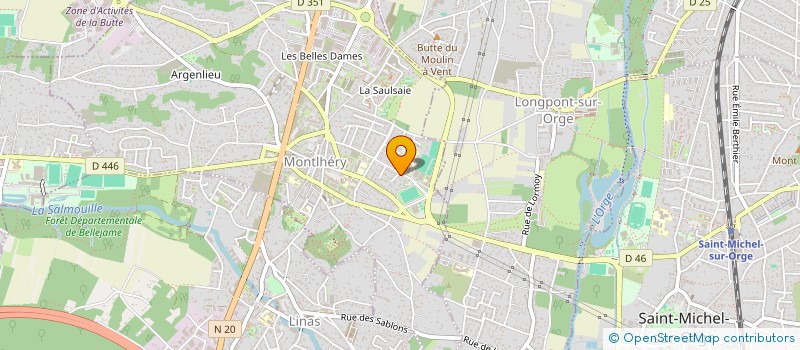 localisation de l'entreprise SCI OCELISE  MONTLHERY