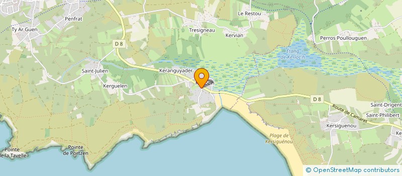 localisation de l'entreprise SCI OCELOMO  CAMARET-SUR-MER