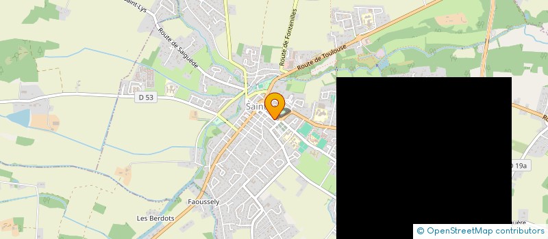 localisation de l'entreprise SCI OCERIC  SAINT-LYS