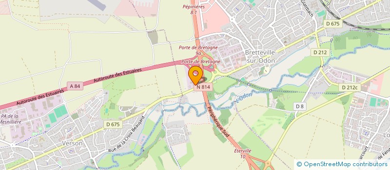 localisation de l'entreprise SCI OCHARLIZA  BARON-SUR-ODON