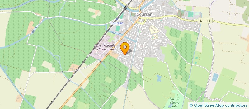 localisation de l'entreprise SCI OCIQUENJEM  COURSAN