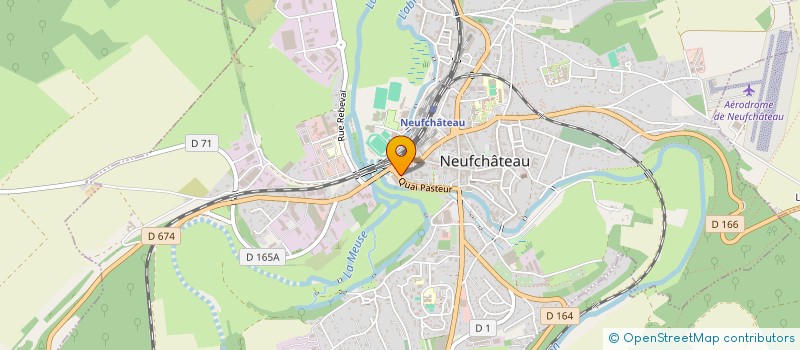 localisation de l'entreprise SCI OCML à NEUFCHATEAU