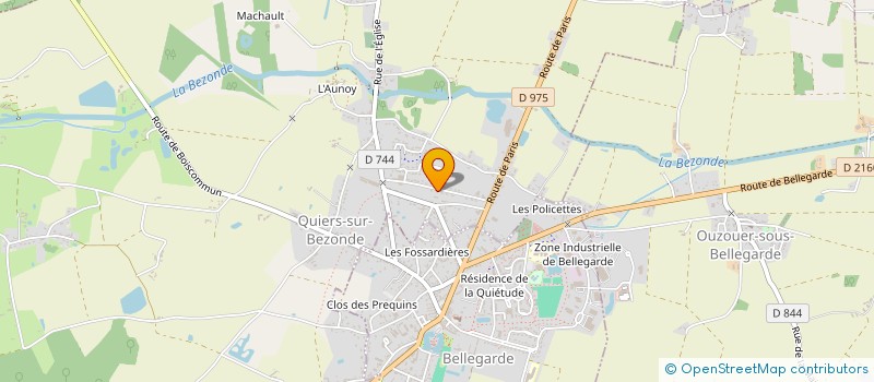localisation de l'entreprise SCI OCSC à QUIERS-SUR-BEZONDE