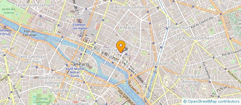 localisation de l'entreprise SCI OCTANTE DEUX AL  PARIS