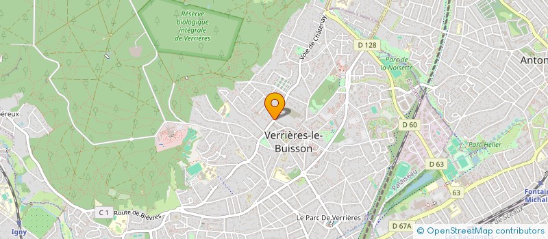 localisation de l'entreprise SCI OCTAVE SAINT ELOI à VERRIERES-LE-BUISSON