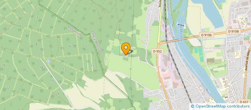 localisation de l'entreprise SCI OCTAVIMMO  PONT-A-MOUSSON