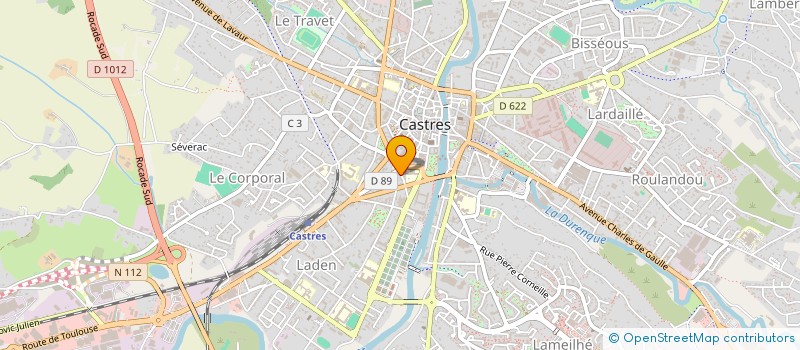 localisation de l'entreprise SCI OCTOHOME  CASTRES