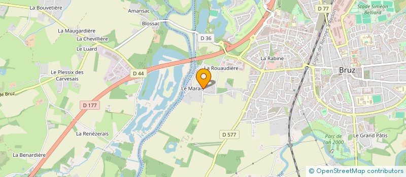 localisation de l'entreprise SCI OCTOPUS  BRUZ