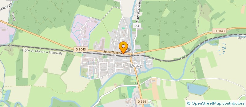 localisation de l'entreprise SCI OCTOPUS IMMO  DOUZY