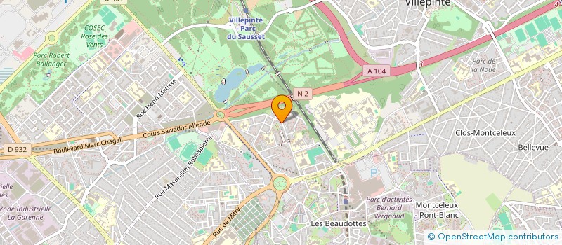 localisation de l'entreprise SCI OCTY à AULNAY-SOUS-BOIS