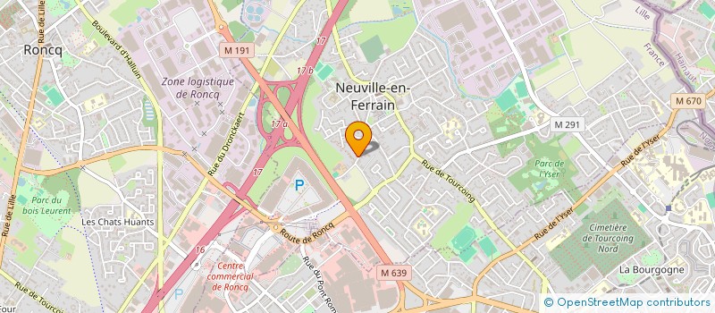 localisation de l'entreprise SCI OCVBAERT IMMO à NEUVILLE-EN-FERRAIN