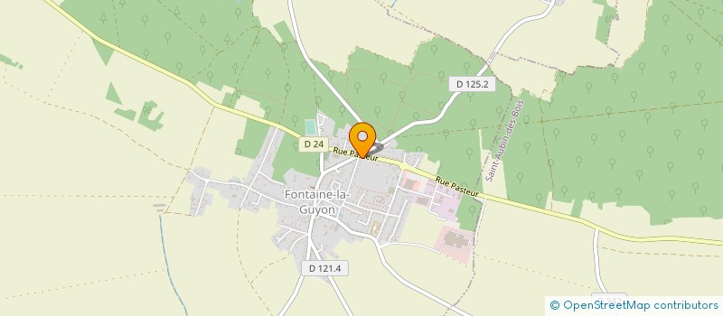 localisation de l'entreprise SCI OD à FONTAINE-LA-GUYON