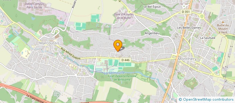 localisation de l'entreprise SCI OD&OD  MARCOUSSIS