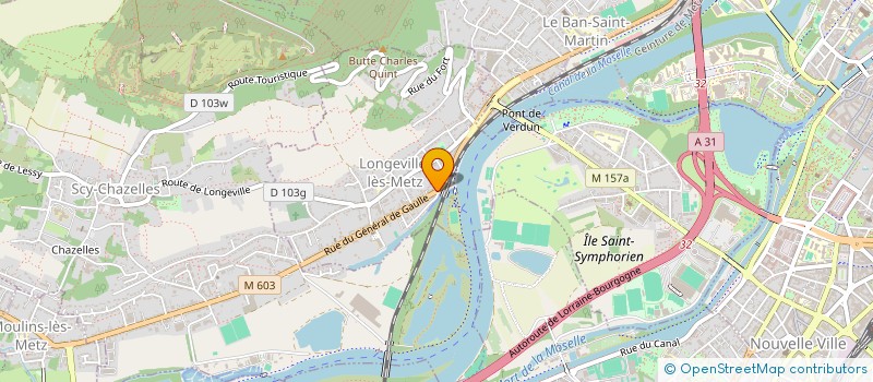 localisation de l'entreprise SCI OD PATRIMOINE à LONGEVILLE-LES-METZ