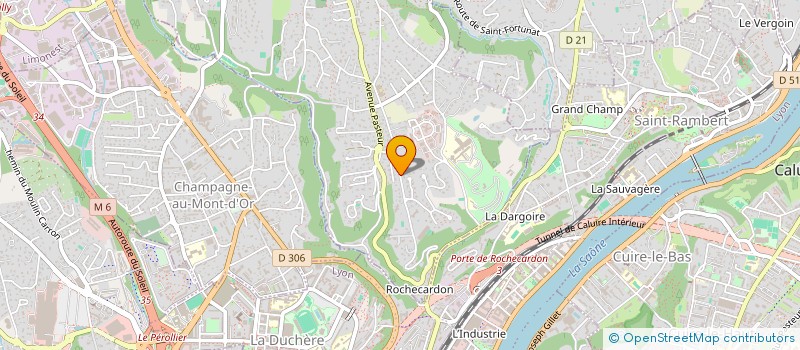 localisation de l'entreprise SCI OD-PRO  SAINT-DIDIER-AU-MONT-D'OR