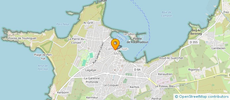 localisation de l'entreprise SCI ODA  CAMARET-SUR-MER