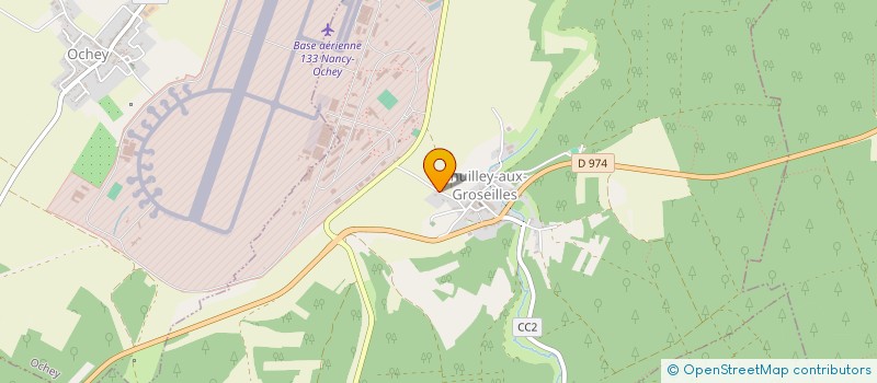 localisation de l'entreprise SCI ODA  THUILLEY-AUX-GROSEILLES