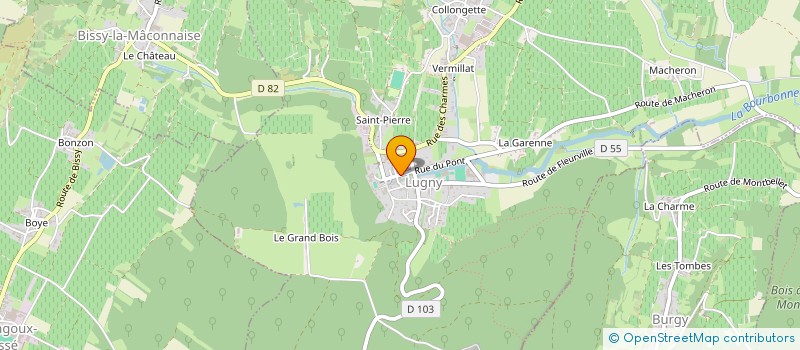localisation de l'entreprise SCI  ODDLE à LUGNY