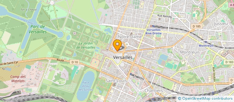 localisation de l'entreprise SCI ODDO  BOUGIVAL