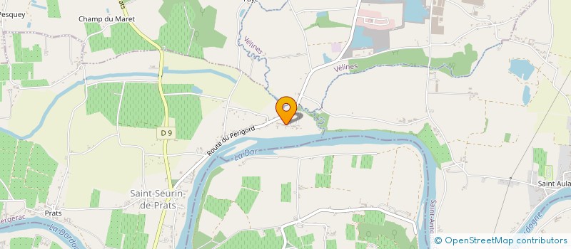 localisation de l'entreprise SCI ODDOS  LAMOTHE-MONTRAVEL