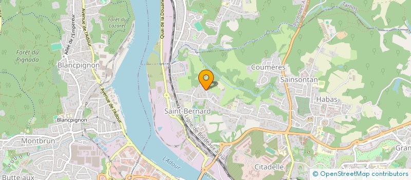 localisation de l'entreprise SCI ODEI à BAYONNE