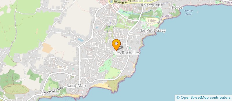 localisation de l'entreprise SCI ODELL  SAINT-NAZAIRE