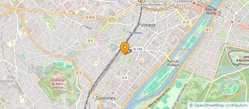 localisation de l'entreprise SCI ODET CORENTIN à SURESNES