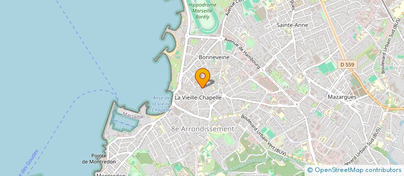 localisation de l'entreprise SCI ODETTE à MARSEILLE