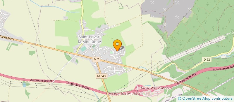 localisation de l'entreprise SCI ODETTE  SAINT-PRIVAT-LA-MONTAGNE