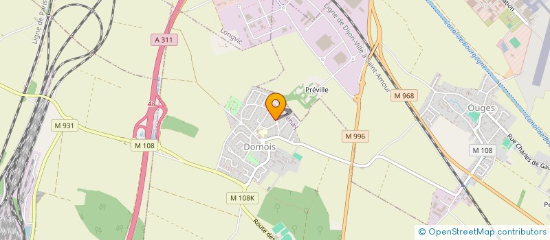 localisation de l'entreprise SCI ODETTE  FENAY